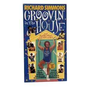 Richard Simmons Groovin In The House VHS Tape 60 Minute Workout 1998